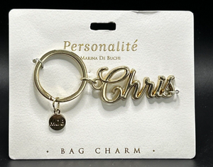 Personalite Marina De Buchi Personalized Bag Charm Chris