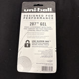 Uniball 207 Retractable Gel Pens Medium Point Black 4 Pack3