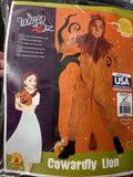 Kid's Wizard of Oz Cowardly Lion Costume Small 4-61