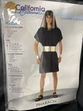 California Costumes Pharaoh Costume 00935 Mens Large Black Gold Egyptian, King