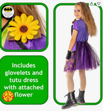 DC Super Villains Joker Girl's Dress Costume - Size Medium 8-101