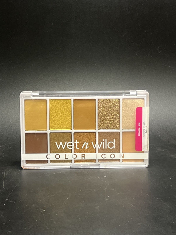 Wet n Wild Color Icon 10-Pan Eyeshadow Palette Call Me Sunshine 0.42 oz