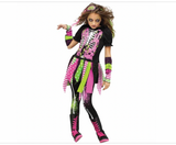 Neon Zombie Girl's Halloween Costume Large 12-14