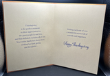 Thanksgiving Wishes Greeting Card w/Envelope