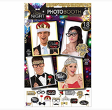 Forum Novelties Prom Night Party Supplies Photo Booth Props 18 Pcs