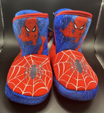 Marvel Spiderman Child Boot Style Slipper Sz M(9/10)