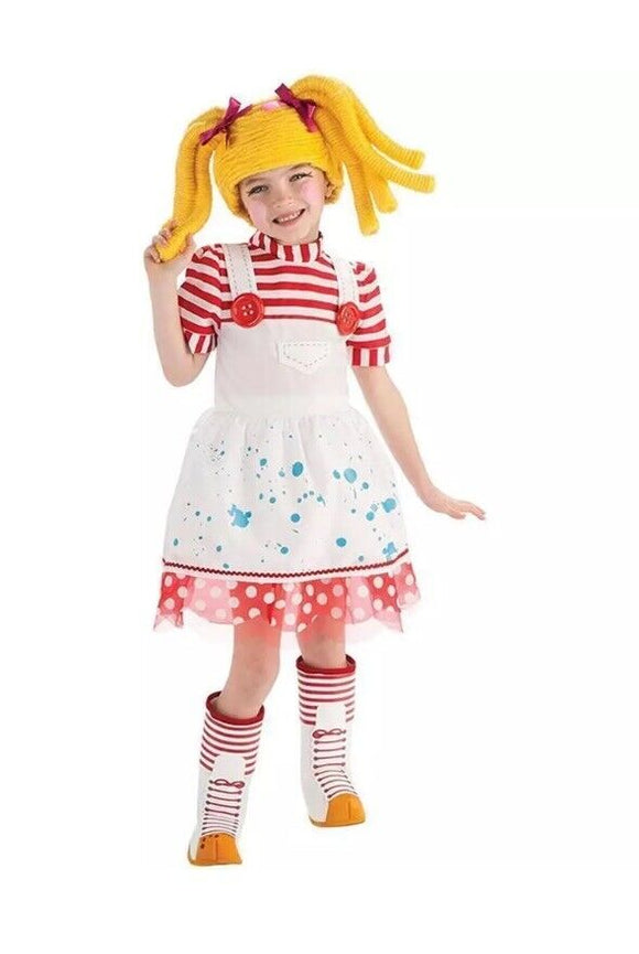 Lalaloopsy Spot Splatter Splash Toddler size 2/4 Costume Rubie's