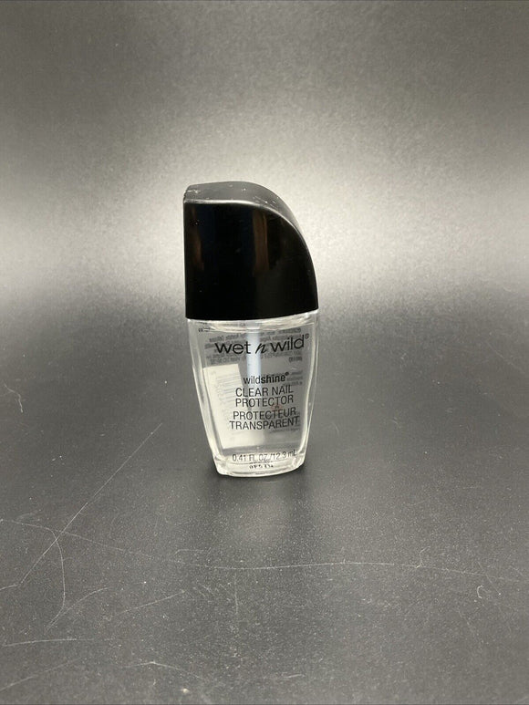 Wet n Wild WildShine Nail Polish,  Clear Nail Protector, 0.41 fl oz