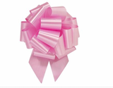 PULL BOW PINK 8" 10/pk SKD Party