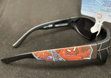 Marvel Spiderman Black W/Silver Web 100% UVA UVB Protection Kids Sunglasses