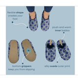 Fuzzy Babba 1 Pack Mens Black Panther Slipper  Size L/XL 10121
