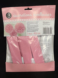 Baby Pink Fluffy Hanging Decorations (3pcs)