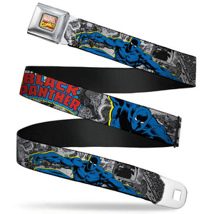 MARVEL COMICS Marvel Comics Logo Full Color Seatbelt Belt - WMC063