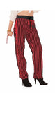 Striped Pirate Pants adult womens Halloween costume0