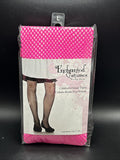 Enchanted Costumes Girls Neon Pink  Fishnet Tights  Large 7-10