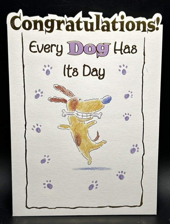 Congratulations Greeting Card w/Envelope