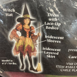 Child Fairy Witch Kids Size Large Costume