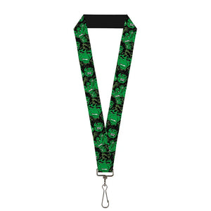 MARVEL COMICS Lanyard - 1.0" - The Hulk Stacked- WHU002