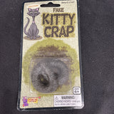 Gross FAKE KITTY CRAP Rubber Dog Cat Poop Poo Turd Joke Prank Funny Gag Gift Toy