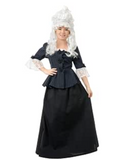 Colonial Martha Washington Child Costume XL 12-140