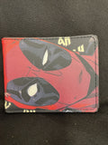 Deadpool Face Close Up Blah Blah Blah Marvel Comics Bifold Wallet Marvel