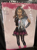 Sally Skully Skeleton Girl's Costume Small 4-6