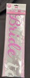 Elegant Bride Bride to Be Foil Banner, 25 Feet