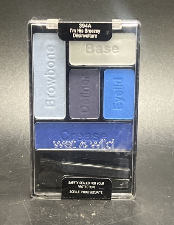 WET N WILD Color Icon Eyeshadow Palette 5 Pan - I'm His Breezey 394A Sealed New