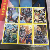 Marvel Versus Choose Your Side Sticker Album 48 Pages 10 Stickers Included