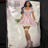 Women’s Candee Striped Sexy Costume Size M L 8 122