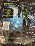 Light Up Green Cyborg Child Costume Large 12-142