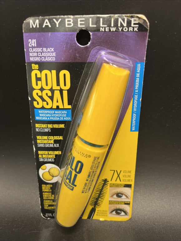 Maybelline New York The Colossal Mascara 241 Classic Black Waterproof