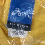 ASICS Women’s Yelllow Diamond Mesh Tank Size Medium 3
