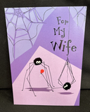 Happy Halloween Wife Greeting Card w/Envelope