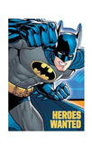 8 DC Batman Comic Birthday Party Invite Invitations Cards plus Envelopes