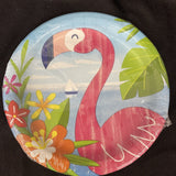 Lush Luau Tropical Island Beach Summer Party 7" Paper Dessert Plates