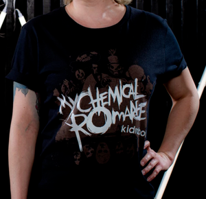 My Chemical Romance Loot Crate Kidrobot Black Parade T-Shirt Medium
