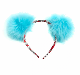 Faux Fur Thing One and Thing Two Headband - Dr. Seuss