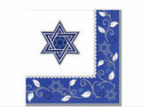 Joyous Holiday Hanukkah Dinner Napkins 16ct