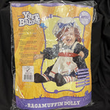 Children's Ragamuffin Dolly Halloween Costume Size 4-6, 3-4 Years