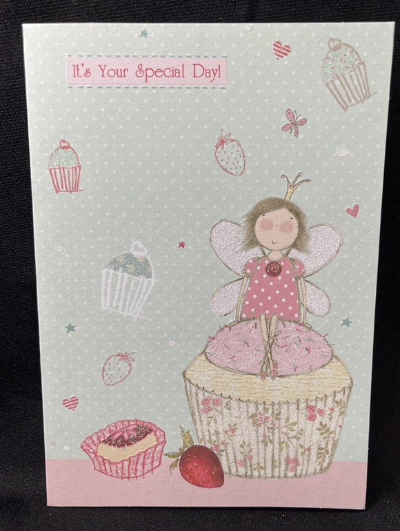 Birthday Greeting Card w/Envelope