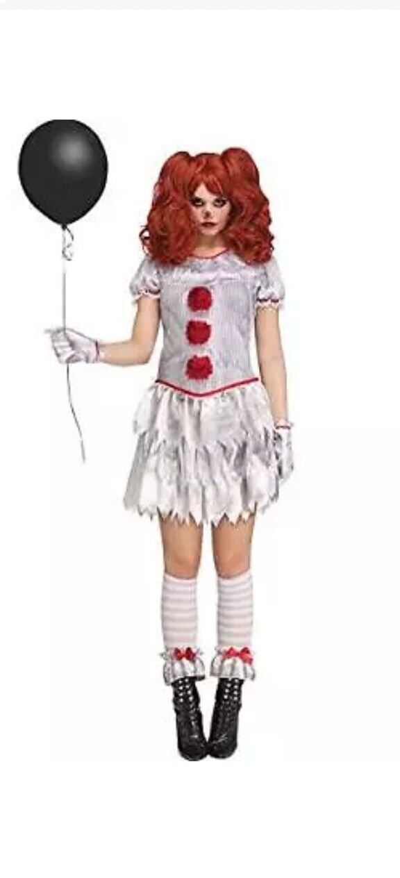 CARNEVIL CLOWN ADLT CSTM MD 8-10