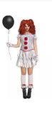 CARNEVIL CLOWN ADLT CSTM MD 8-10