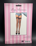 Fishnet Thigh High Stockings With Silicone Lace Top - Leg Avenue 9122