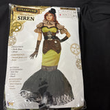 Co-steampunk Fairy Siren Women’s Costume 8-122
