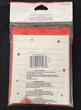 Magic Party Gatefold Invitations 8 Pack w/Envelopes 4.5" x 4.5" Paper Invites