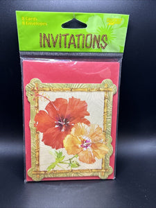 Bamboo Bash Fill-In Invitation 8 ct