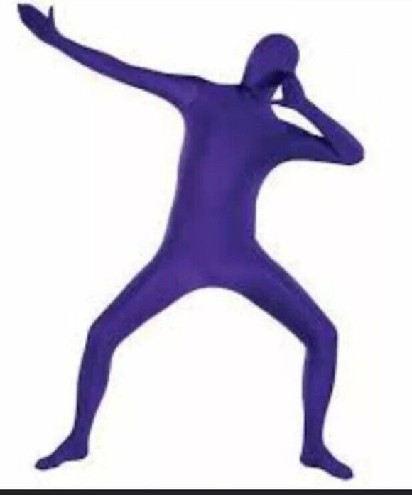 amscan Purple Partysuit Costume, Adult Large Up To 5'10