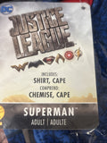 Rubie's Justice League Superman Adult Costume Top Blue One Size Fits All5