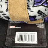 Fuzzy Babba 1 Pack Mens Black Panther Slipper  Size L/XL 10124